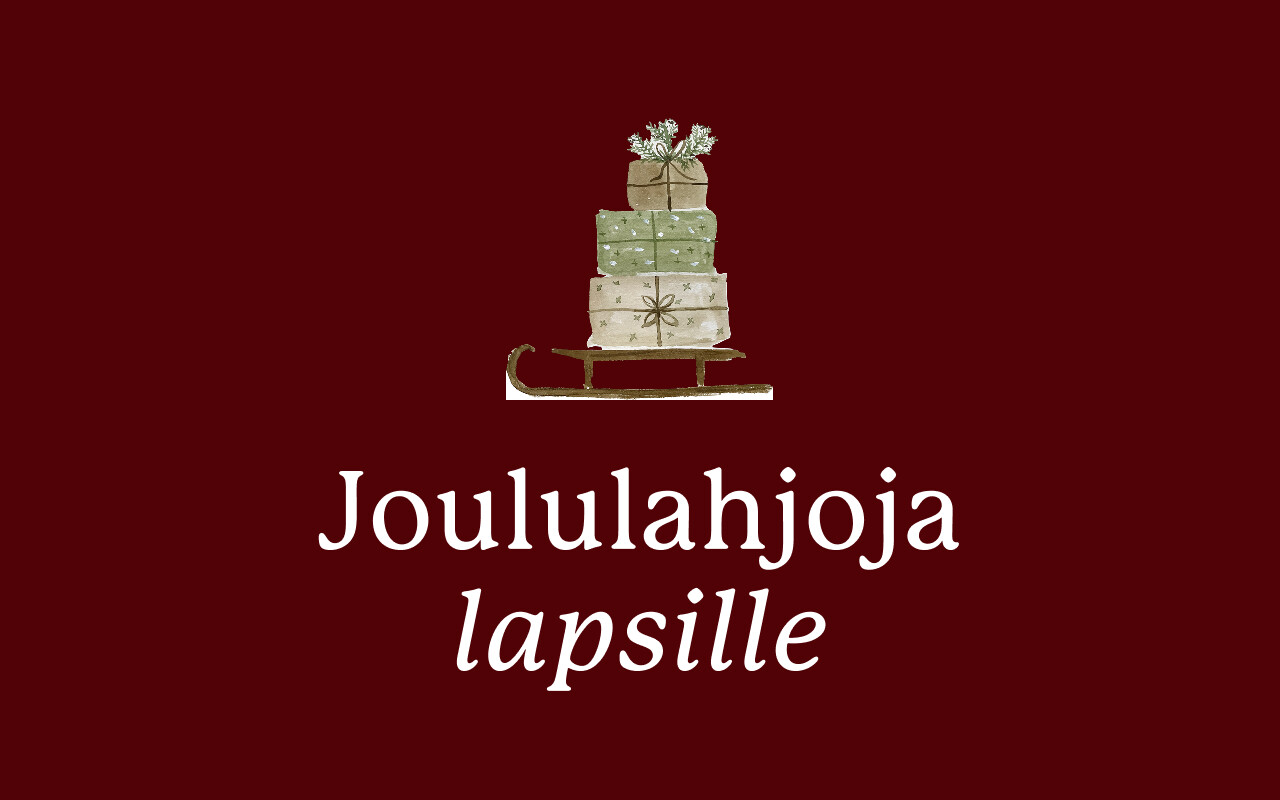 Joululahjoja lapsille