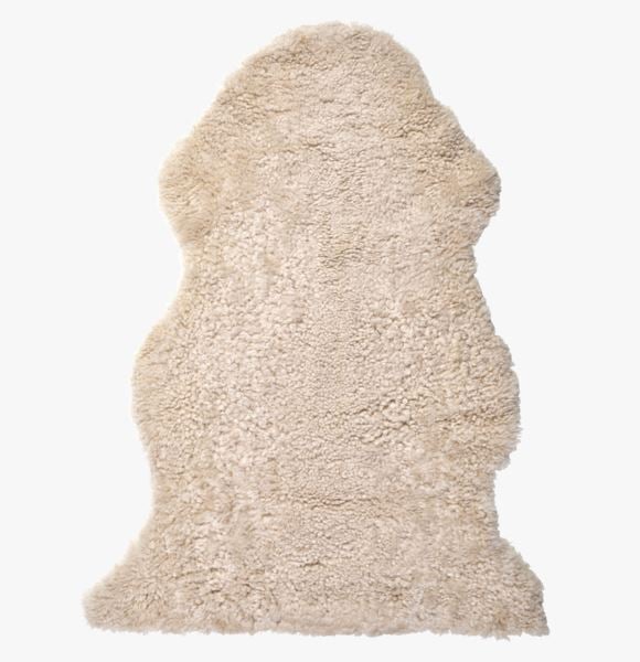 Curly lampaantalja luonnonväri