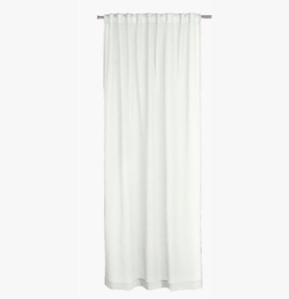 Otto verho luonnonvalkoinen