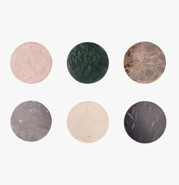 Helena Marble lasinalunen, 6 kpl  moniväri