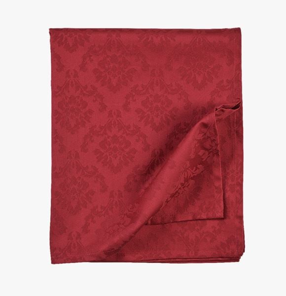 Angelica pintakäsitelty pöytäliina punainen