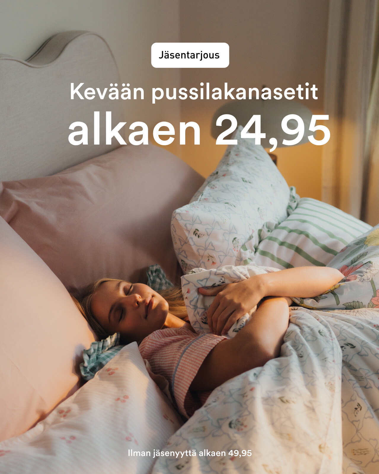 Kev&auml;&auml;n pussilakanasetit