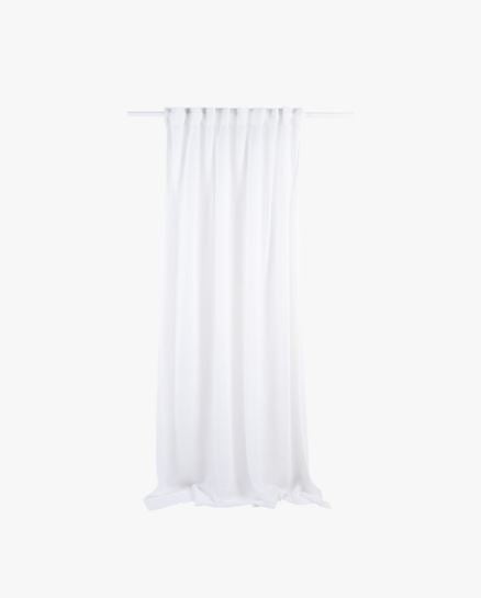 Selma pellavaverho valkoinen