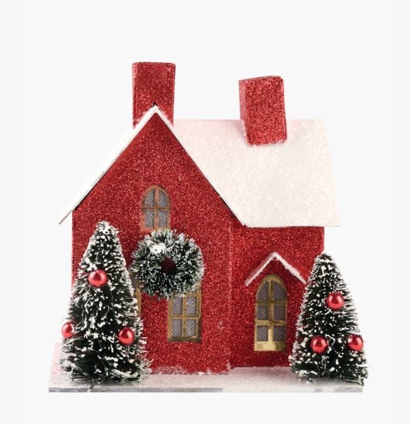 Red home koriste moniväri/punainen