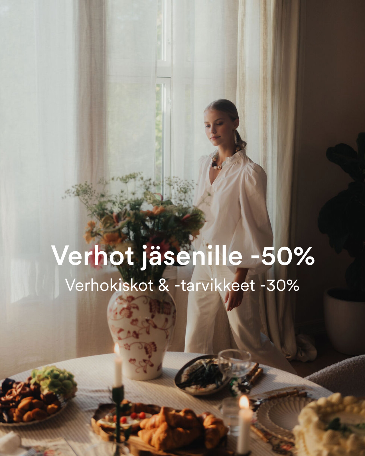 Verhot j&auml;senille -50%