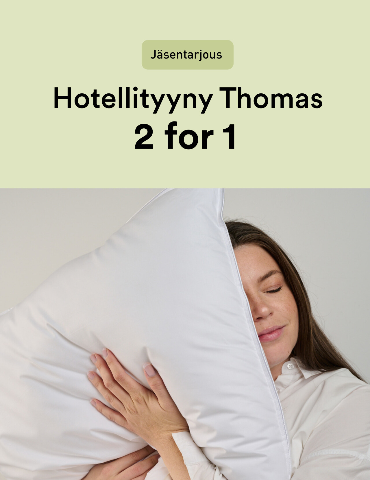 Thomas hotellityyny 2 for 1 j&auml;senille