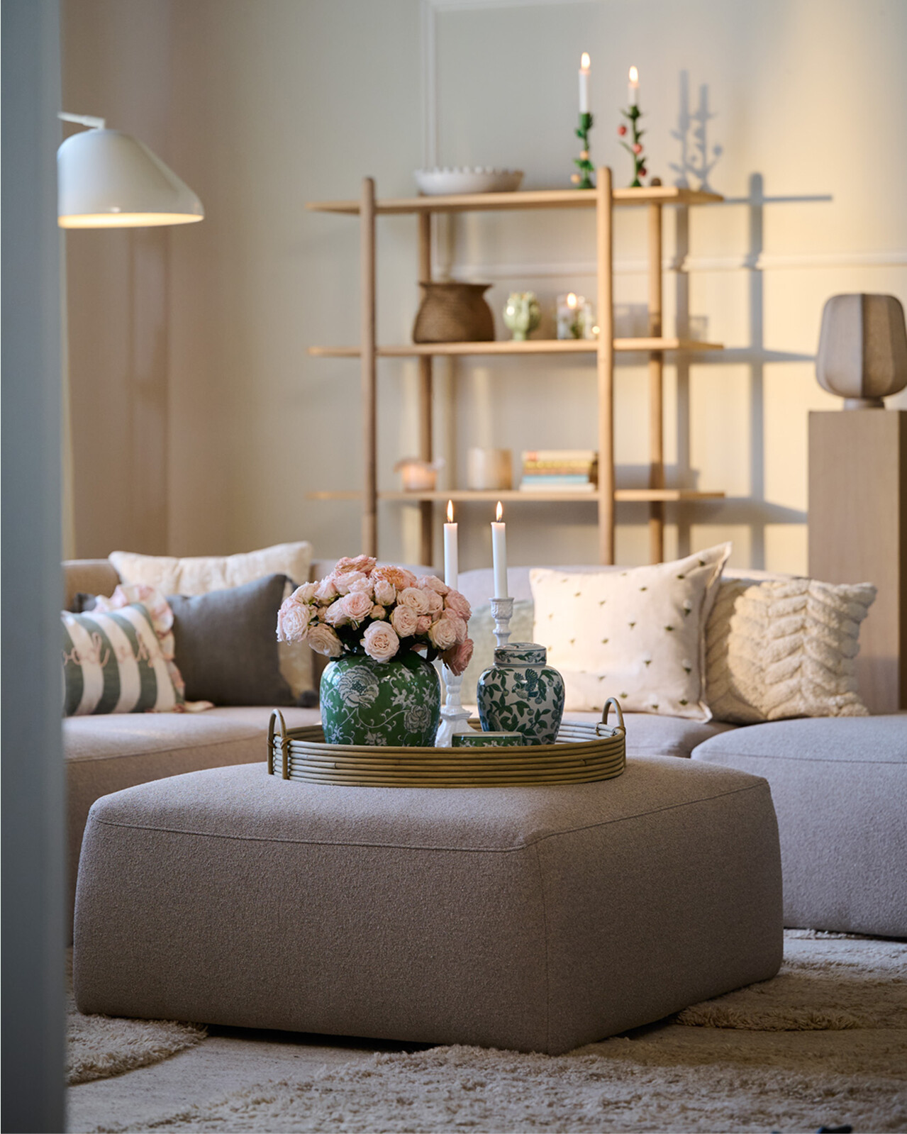 Olohuone - pehme&auml;t kev&auml;ttekstiilit