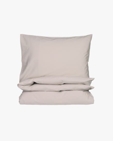 Eden stonewashed pussilakanasetti satiinipuuvillaa hiekka