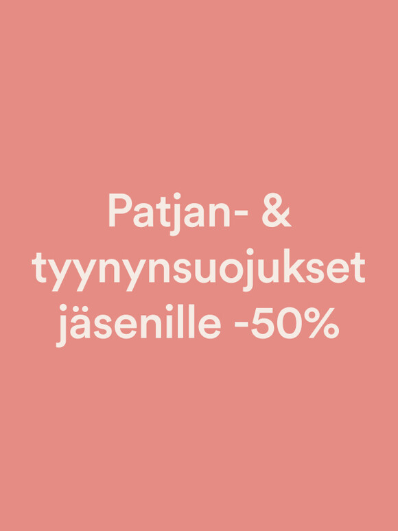 Patjan- & tyynynsuojukset