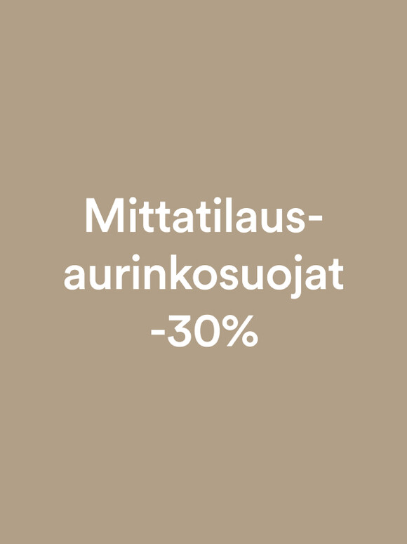 Mittatilausaurinkosuojat