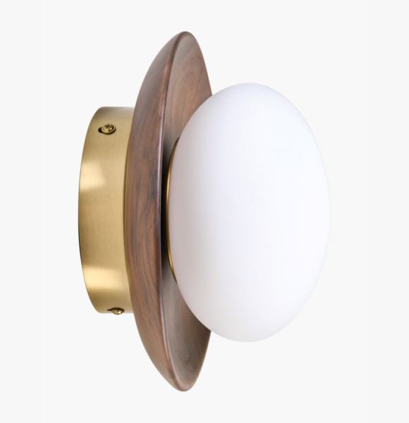 Sidra seinälamppu ruskea