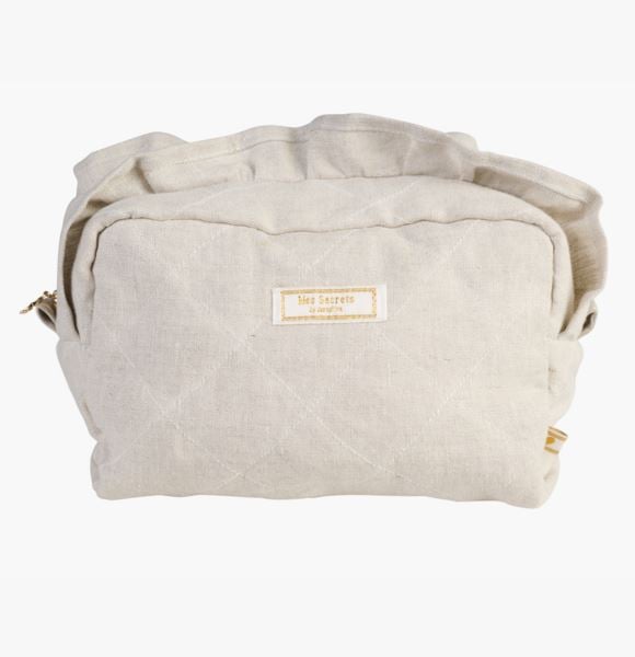 Linnenstory toilettilaukku luonnonväri