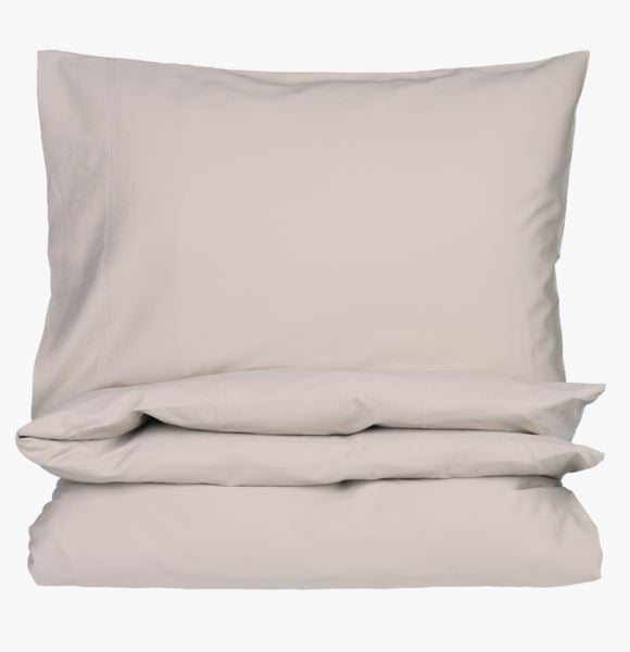 Eden stonewashed pussilakanasetti satiinipuuvillaa hiekka