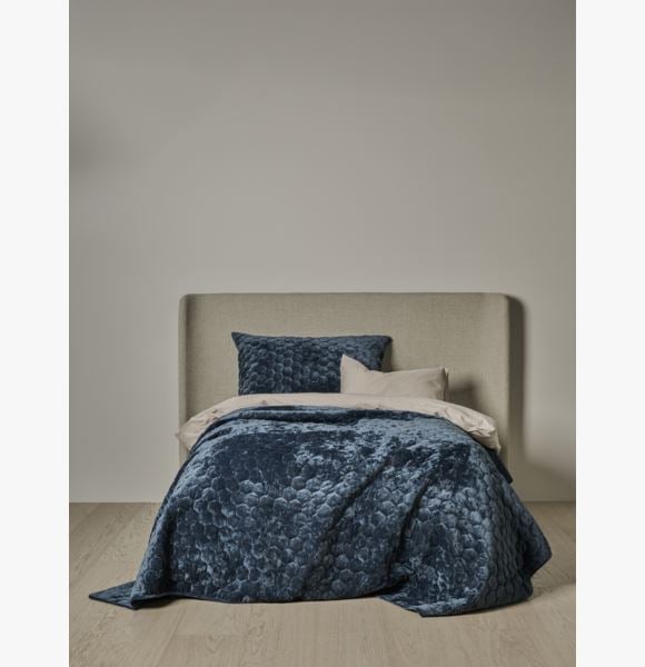 Wilhelmine päiväpeitto tummansininen