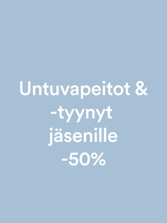 Untuvapeitot & -tyynyt