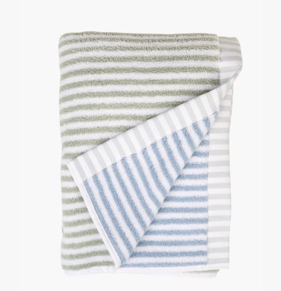 Twin pyyhe moniväri/vihreä