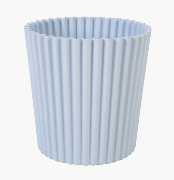 Vita ulkoruukku vaaleansininen