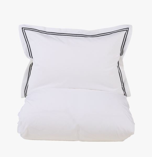 Milano pussilakanasetti percalea valkoinen