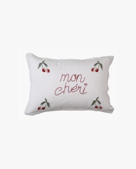 Mon Cheri tyynyliina puuvillaa sininen