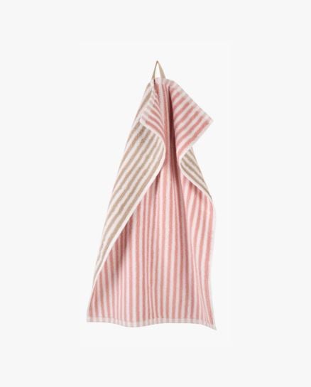 Twin pyyhe moniv&auml;ri/roosa