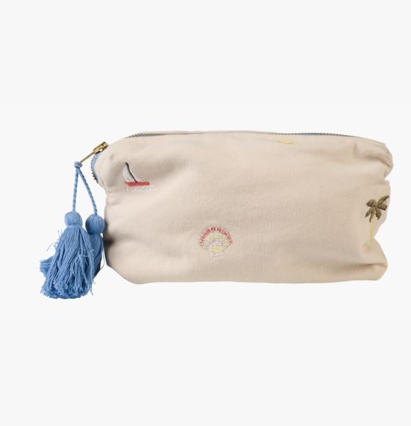 Nice toilettilaukku moniväri/sininen