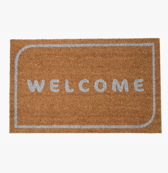 Welcome ovimatto vaaleansininen