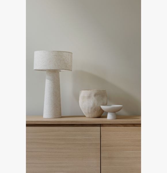 Atelier Tellus ruukku luonnonvalkoinen