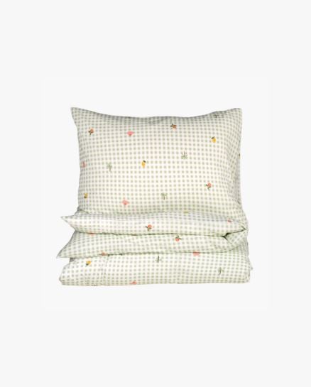 Nice day pussilakanasetti puuvillaa vihre&auml;