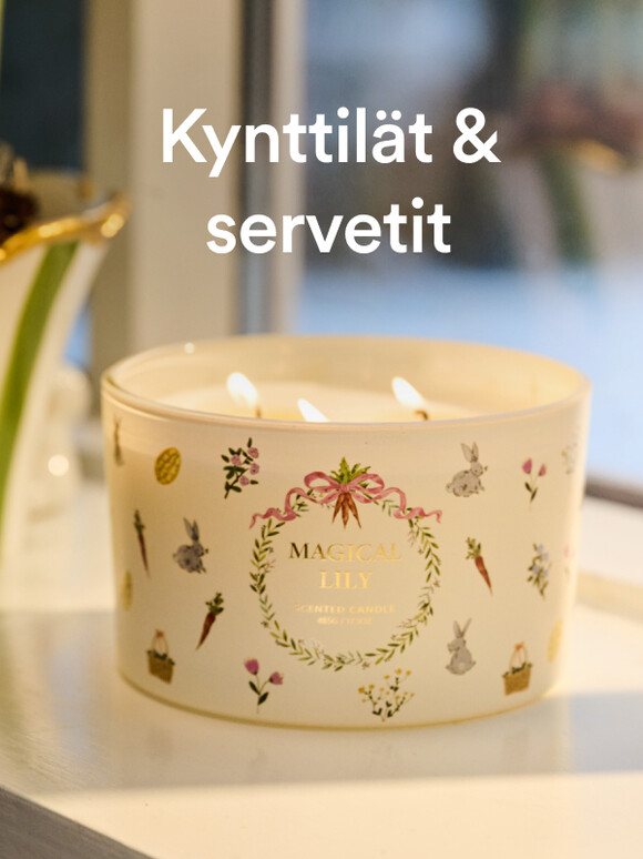 Kynttil&auml;t & servetit