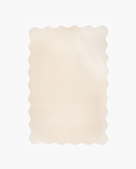 Cora matto luonnonvalkoinen