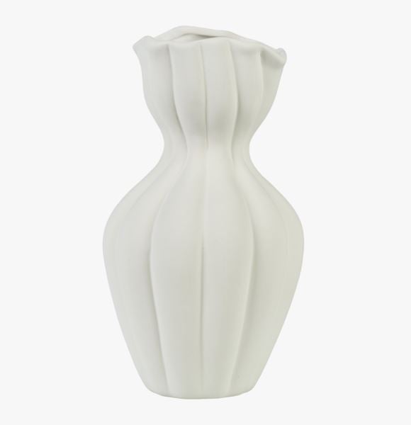 Dominica maljakko luonnonvalkoinen