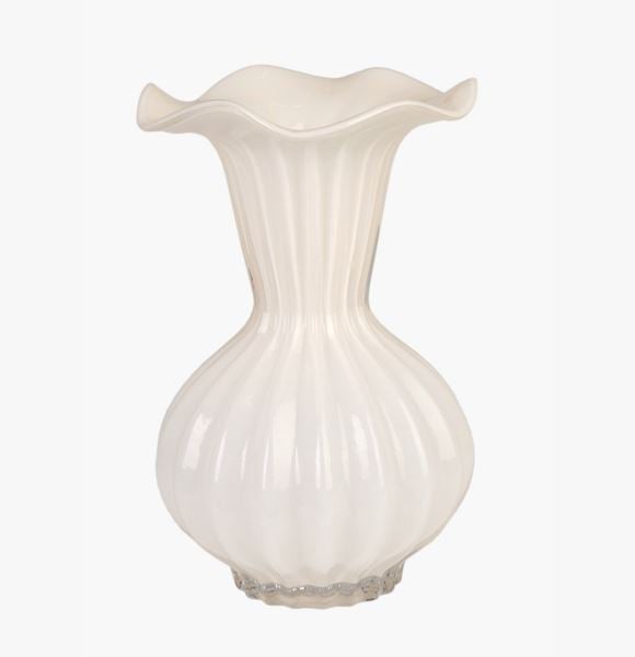 Carina maljakko valkoinen