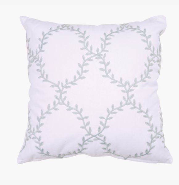 Kvit koristetyynynpäällinen moniväri