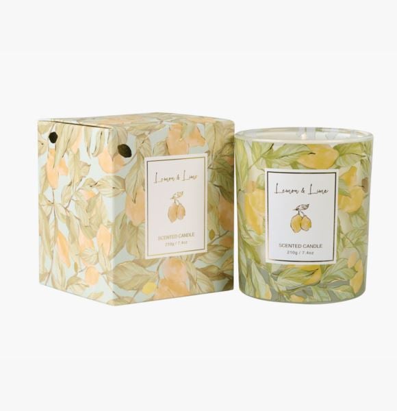 Sense Limonella tuoksukynttilä moniväri/keltainen