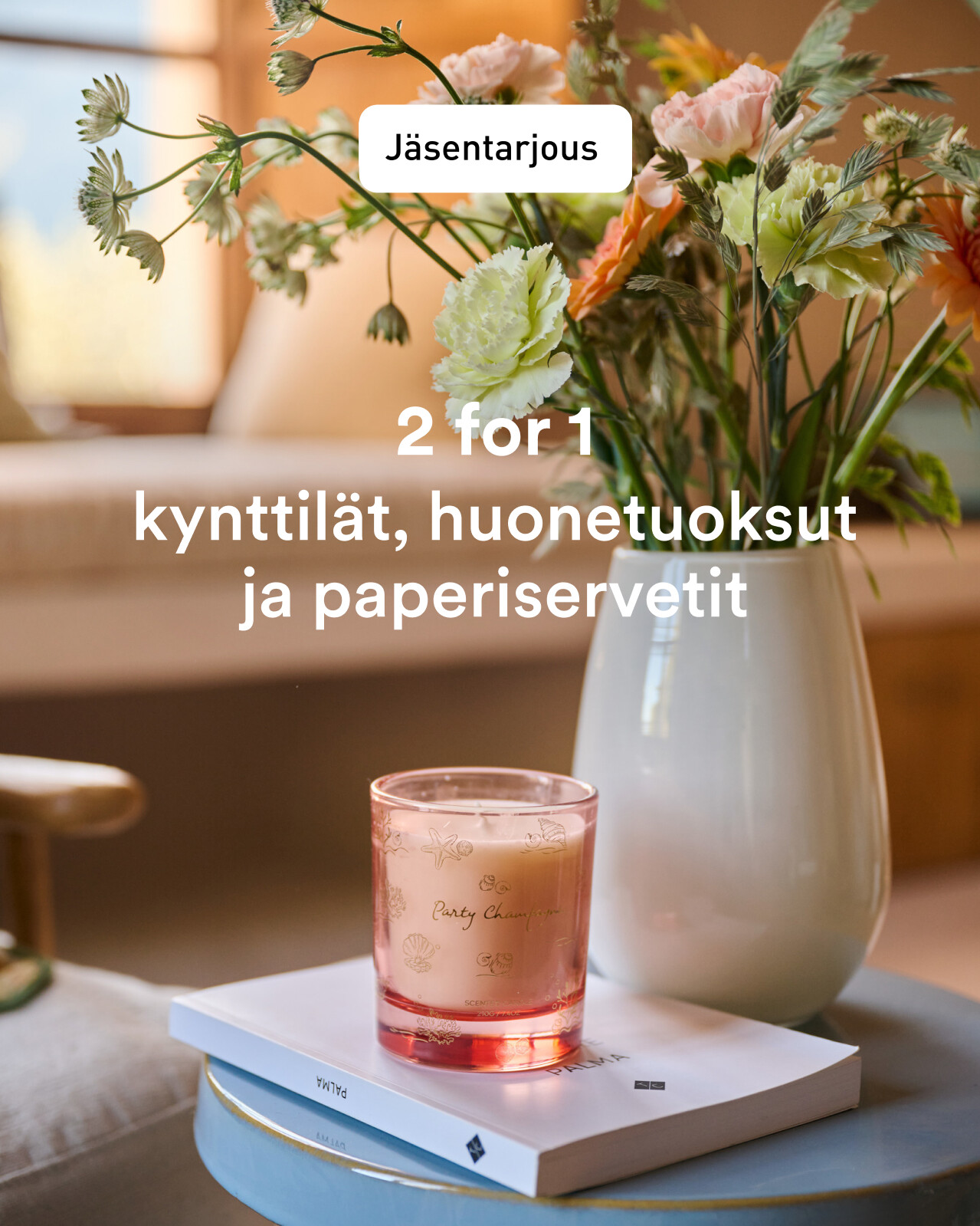 Kynttil&auml;t & servetit