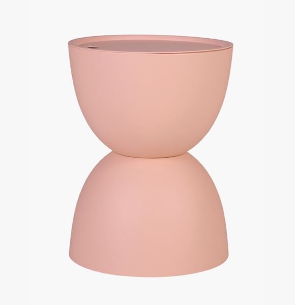 Vistu puutarhapöytä puuteriroosa