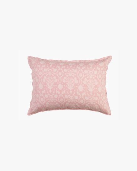 Flower Jacquard hotellityynyliina roosa