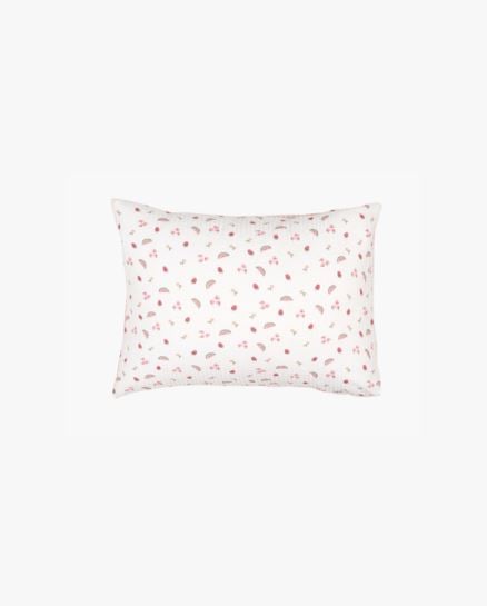 Fruit Story tyynyliina kreppipuuvillaa moniv&auml;ri