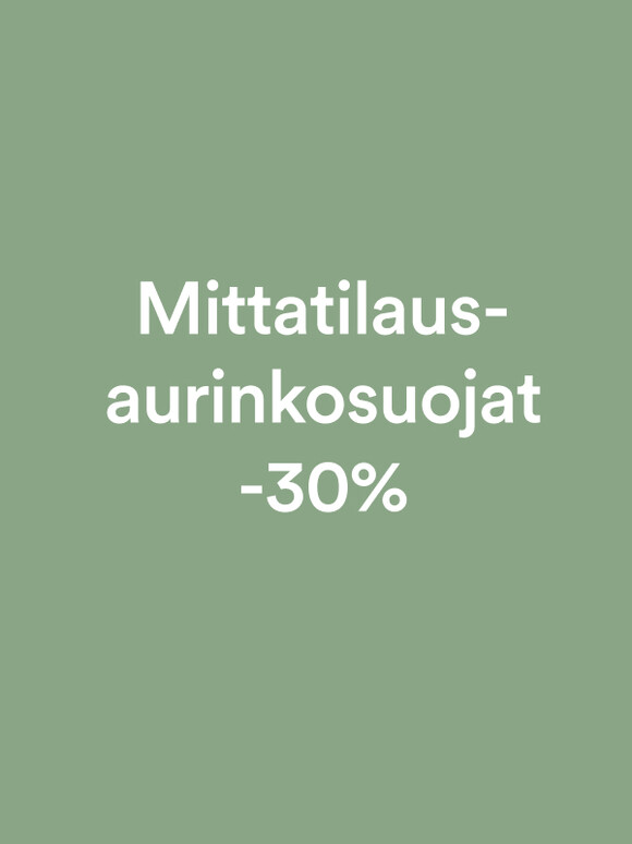 Mittatilausaurinkosuojat