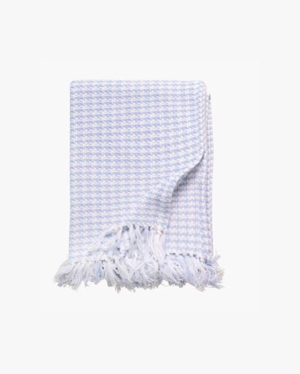 Karen torkkupeitto moniv&auml;ri/sininen