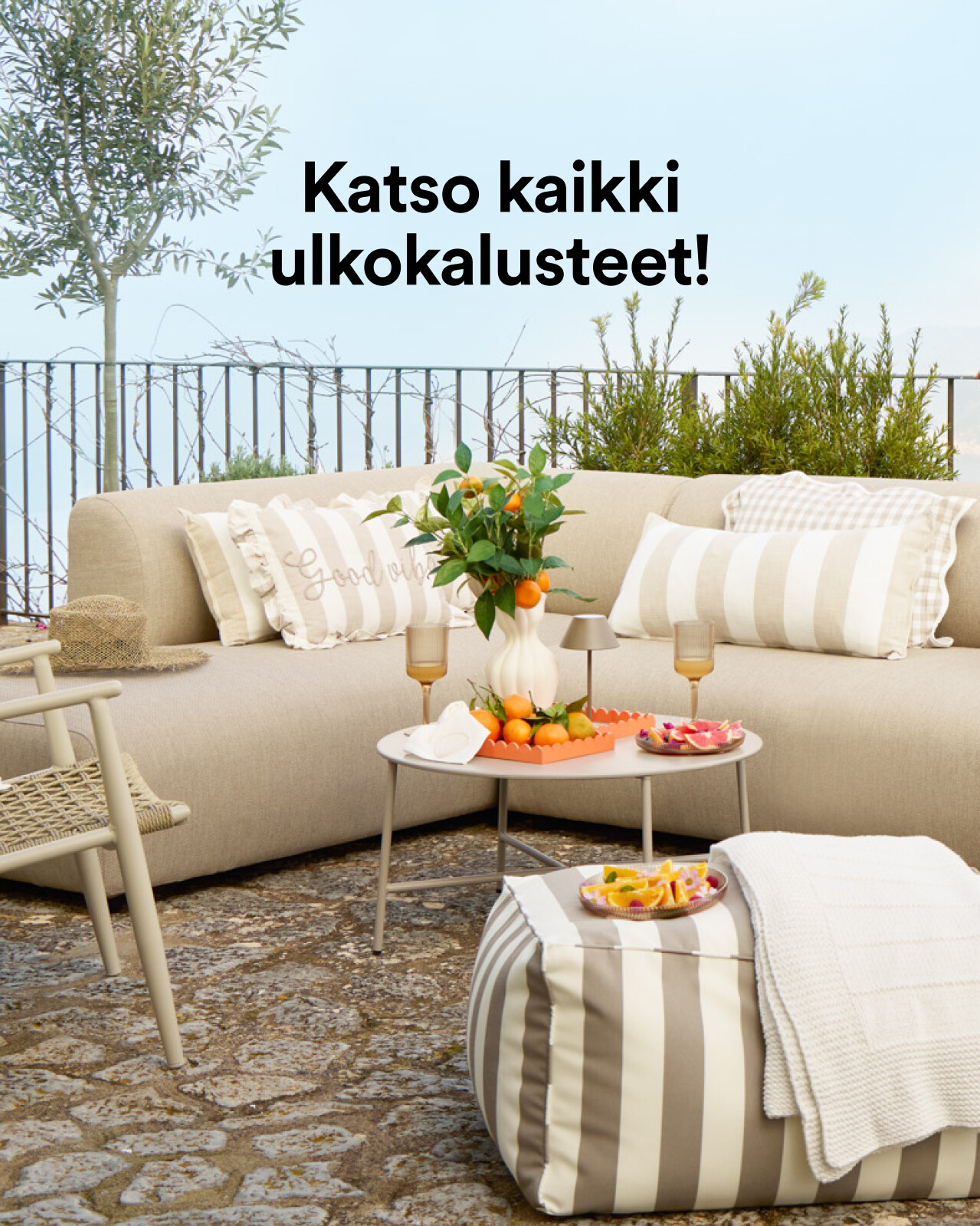 Puutarhatuolit ja -p&ouml;yd&auml;t j&auml;senille -30%, kun ostat 2 tuotetta