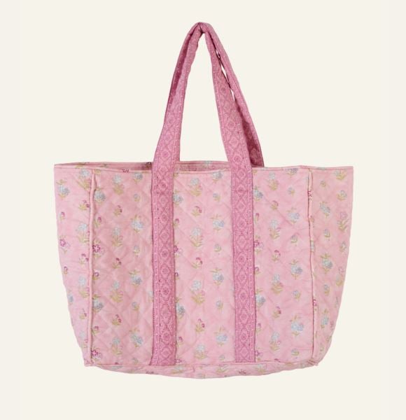 Amilia Emmeline kangaskassi roosa