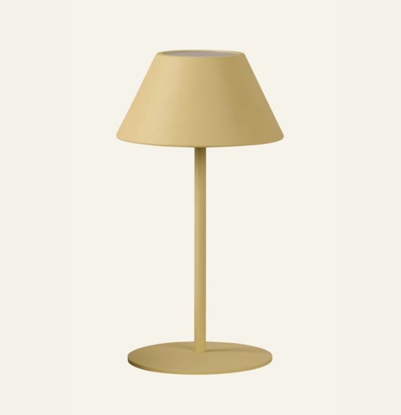 Millie Ladattava pöytävalaisin vaaleankeltainen