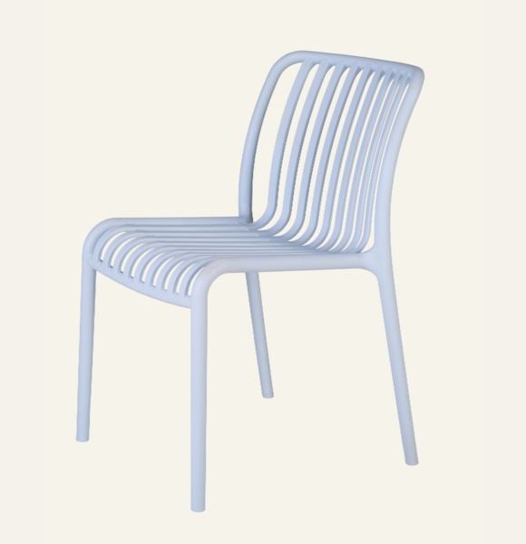 Vitalina puutarhatuoli vaaleansininen