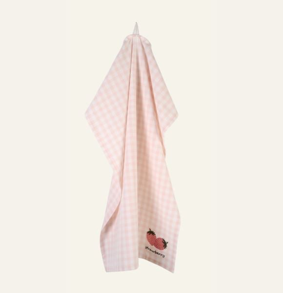 Berry keittiöpyyhe roosa