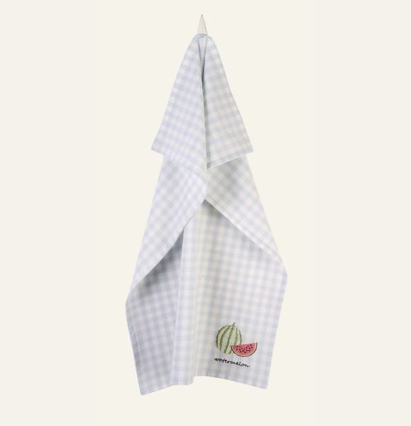 Melon keittiöpyyhe vaaleansininen