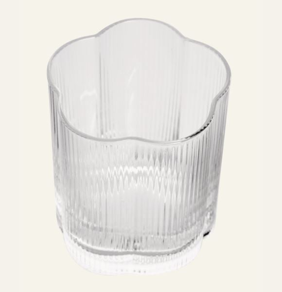 Flower Vesilasi läpikuultava