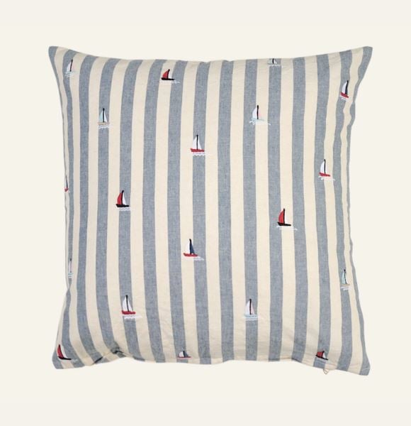 Boat koristetyynynpäällinen moniväri/sininen