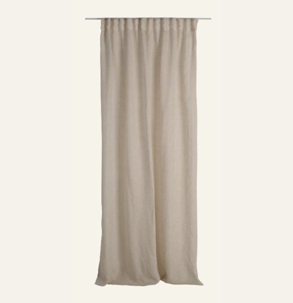 Atelier sheer pellavaverho luonnonväri