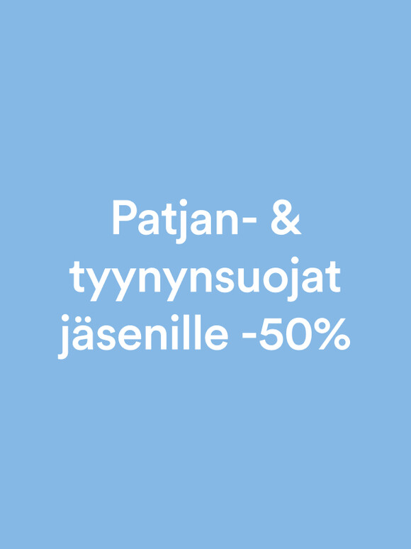 Patjan- & tyynynsuojukset